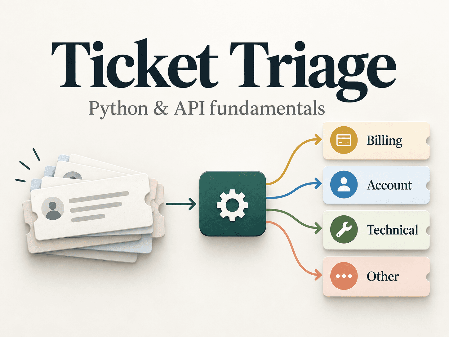 Building a Support Ticket Classifier from Scratch